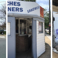 Blue & White Carry-out